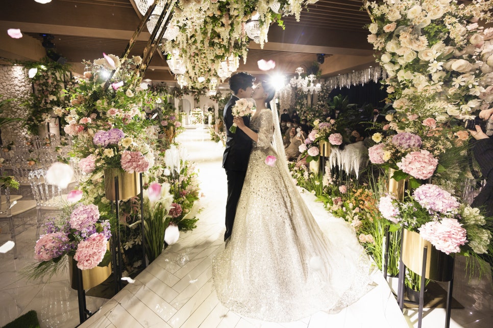 웨딩홀 촬영 사례