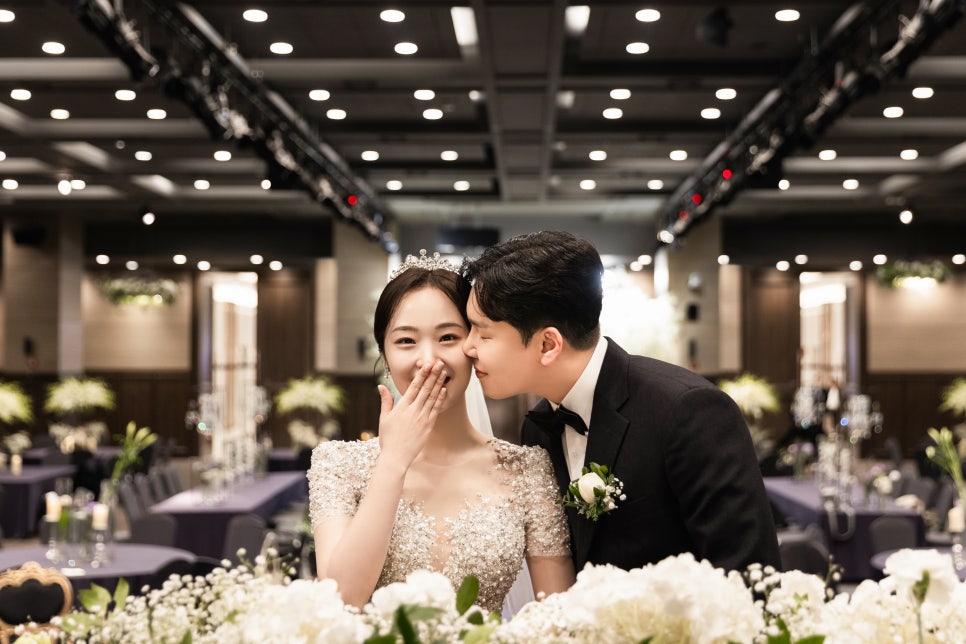 웨딩홀 촬영 사례